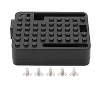 Custodia protettiva in ABS con guscio per scheda di sviluppo con interruttore di ripristino Custodia per componenti durevoli di alta qualità per computer a scheda singola Tipo G (Nera)