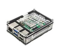 Custodia protettiva in acrilico Jixopn per Raspberry Pi 5 4GB/8GB