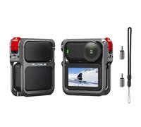 Custodia protettiva in alluminio per fotocamera DJI OSMO Nano, telaio in metallo di espansione con adattatore di montaggio a sgancio rapido, porta cold shoe e filettatura da 1/4 per accessori Nano