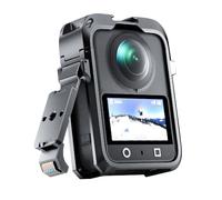 Custodia protettiva in alluminio per gabbia di coniglio per DJI Osmo 360, supporto adattatore di espansione multifunzionale per DJI Osmo 360 Action Camera Accessori
