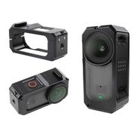 Custodia protettiva in alluminio per gabbia di coniglio per DJI Osmo Nano, cornice in metallo con montatura a slitta fredda e adattatore per montaggio a vite da 1/4 di pollice, alloggiamento di