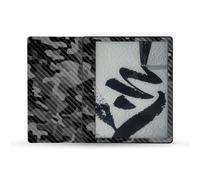 Custodia protettiva in fibra di carbonio MightySkins compatibile con Amazon Kindle Scribe (2022) - Mimetica nera | Finitura protettiva in fibra d