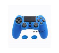 Custodia protettiva in gomma siliconica morbida blu per Sony PlayStation Dualshock 4 PS4 DS4 Pro Slim Controller