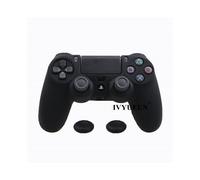 Custodia protettiva in gomma siliconica morbida nera per Sony PlayStation Dualshock 4 PS4 DS4 Pro Slim Controller