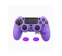 Custodia protettiva in gomma siliconica morbida viola per Sony PlayStation Dualshock 4 PS4 DS4 Pro Slim Controller