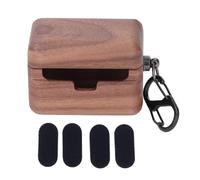 Custodia protettiva in legno di noce lucidato a mano per cuffie Bluetooth Sennheiser CX-PLUS