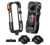 Custodia protettiva in metallo per accessori Insta360 X5 telaio Quick-Release V2