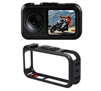 Custodia protettiva in metallo per Insta360 X6, telaio in lega di alluminio con supporto per scarpa fredda e foro filettato da 0,6 cm, con blocco a sgancio rapido per accessori per fotocamera Insta360
