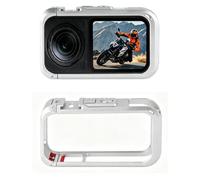 Custodia protettiva in metallo per Insta360 X6, telaio in lega di alluminio con supporto per scarpa fredda e foro filettato da 0,6 cm, con blocco a sgancio rapido per accessori per fotocamera Insta360