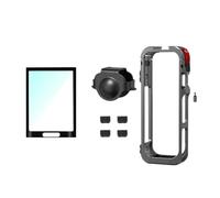 Custodia Protettiva In Metallo X5 Cage, Compatibile Con Insta360 X5 Accessories Camera, Telaio In Lega Di Alluminio Con Copertura Dell'obiettivo In Silicone(Protective set A)