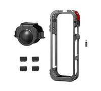 Custodia Protettiva In Metallo X5 Cage, Compatibile Con Insta360 X5 Accessories Camera, Telaio In Lega Di Alluminio Con Copertura Dell'obiettivo In Silicone(Cage)