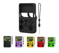 Custodia protettiva in morbido silicone per ANBERNIC R36S Borsa portaoggetti con cordino Antigraffio e antiurto Manicotto protettivo Accessori ergonomici per videogiochi (Blu)
