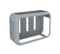 Custodia protettiva in morbido silicone per DJI Osmo Nano, apertura laterale della batteria, copertura protettiva antigraffio a tutto tondo, accessori per action camera (grigio)