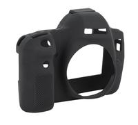 Custodia protettiva in morbido silicone per fotocamera per 6D, durevole, elastica, resistente ai graffi, per fotografia all'aperto, escursionismo, viaggi, mimetica nera (Nera)