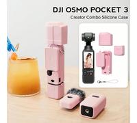 Custodia protettiva in morbido silicone per Osmo Pocket 3/Xtra Muse Camera, con protezione dello schermo e microfono, leggera e resistente ai graffi, adatta per viaggi, vlogging e riprese quotidiane -