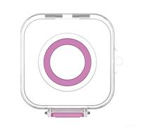 Custodia protettiva in PC per caricabatterie Oura Ring Gen4, resistente ai graffi, custodia rigida compatta con design senza cuciture, protezione duratura contro urti e polvere, viola