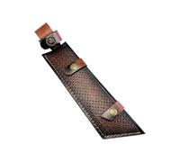 Custodia protettiva in pelle per coltelli con gancio per cintura, per campeggio, avventura, custodia protettiva in pelle