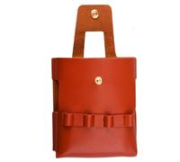 Custodia protettiva in pelle per fiaschetta, con tasche multiple, borsa portaoggetti, antiscivolo, accessorio da golf per uomini e donne