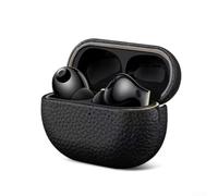 Custodia protettiva in pelle per FreeBuds Pro 5, anti-goccia, design leggero, facile accesso alla porta di ricarica, colore nero