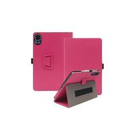 Custodia protettiva in pelle per tablet Teclast T70 da 14 pollici, con supporto, design antiurto e multifunzionale, rosa
