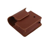 Custodia protettiva in pelle PU con tracolla per SQ6, compatibile con SQ 6, con tracolla e coperchio rimovibile, marrone, casual