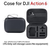 Custodia protettiva in pelle PU per DJI OsmoAction 6 borsa da viaggio leggera
