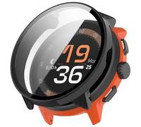 Custodia protettiva in plastica per Suunto Run + vetro rigido 9H nero
