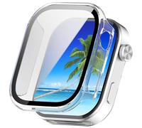 Custodia protettiva in plastica per Xiaomi Redmi Watch 6 + vetro rigido 9H trasparente