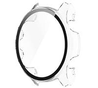 Custodia protettiva in policarbonato per orologio GarminForerunner 255, antigraffio, antiurto, flessibile, in un unico pezzo, pellicola protettiva in vetro temperato per Smart Watch, obiettivo