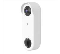 Custodia protettiva in silicone adatta per campanello Arlo Essential Video, resistente alle intemperie, protezione solare in silicone per il campanello Arlo Video