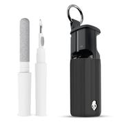 Custodia protettiva in silicone adatta per Skullcandy Method 360 ANC - con aperture di ricarica precise - con pastiglie di pulizia 3 in 1 - protezione antigraffio e anticaduta - vestibilità perfetta