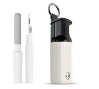 Custodia protettiva in silicone adatta per Skullcandy Method 360 ANC - con aperture di ricarica precise - con pastiglie di pulizia 3 in 1 - protezione antigraffio e anticaduta - vestibilità perfetta