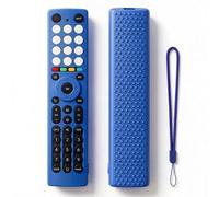 Custodia protettiva in silicone adatta solo per telecomando Hisense Smart Vidaa TV originale EN2J36H EN2F36H ERF2S36H EN2D36H ERF2N36H, custodia antiurto e antiscivolo
