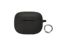 Custodia protettiva in silicone altamente elastica per Moto Buds 2 Plus auricolari: custodia antigraffio, ammortizzante, resistente agli urti e ai danni, con fibbia (Nero)