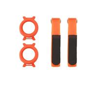 Custodia protettiva in silicone altoparlante per JBL FLIP ESSENTIAL 3SE, custodia da viaggio in silicone antiurto e antigraffio su entrambi i lati con cinturino regolabile, arancione