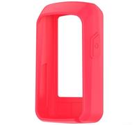 Custodia protettiva in silicone anti goccia per Wahoo ELEMNT ROAM V3 progettata per proteggersi preservando l'accessibilità completa del dispositivo (rosso)