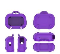 Custodia protettiva in silicone antigraffio per SoundCore Select 4 GO, custodia protettiva per altoparlante audio SELECT 4 GO con cordino (viola)