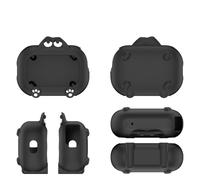 Custodia protettiva in silicone antigraffio per SoundCore Select 4 GO, custodia protettiva per altoparlante audio SELECT 4 GO con cordino (nero)