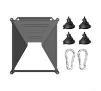 Custodia protettiva in silicone antiscivolo per ricevitore Starlink, resistente agli urti, impermeabile, con supporto a ventosa, per campeggio e vela