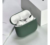 Custodia protettiva in silicone compatibile con AirPods Pro, cover antiurto per Apple AirPods di terza generazione con design intuitivo, verde