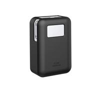 Custodia protettiva in silicone compatibile con Anker Nano 45W 10000mAh, cover antipolvere per power bank, cover per alimentatore, cover da viaggio e custodia (solo custodia) (Nero)