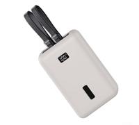 Custodia protettiva in silicone compatibile con Anker Zolo Power Bank 2025 20000 mAh alimentatore di ricarica rapida (grigio)