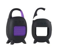 Custodia protettiva in silicone compatibile con JBL CLIP5, cover morbida antiurto con protezione completa e tasca organizer per esterni.