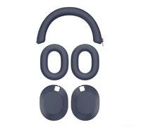 Custodia protettiva in silicone compatibile con Sony WH-1000XM6, include guscio esterno e cuscinetti per le orecchie, materiale morbido delicato sulla pelle, resistente al sudore e di lunga durata