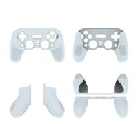 Custodia Protettiva in silicone con Impugnatura per Console Portatile per 8BitDo Pro3,Custodia Protettiva per Controller Wireless Antiurto e Antipolvere, Custodia con Impugnatura (Gray)