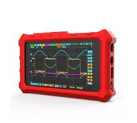Custodia protettiva in silicone Cover for DSO213 DS213 DS203 Oscilloscopio digitale Borsa portaoggetti portatile DSO 213 DS 213 digitale,Di lunga durata(Rot)