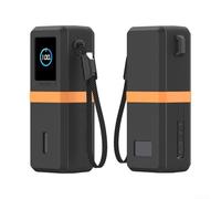 Custodia protettiva in silicone, custodia antiurto per Anker A1695 165 W Power Bank antiscivolo Soft Shell per caricabatterie portatile antigraffio (nero)