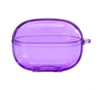 Custodia protettiva in silicone di alta qualità per auricolari OpenDots 2, antigraffio e resistente all'usura (viola trasparente)