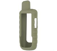 Custodia protettiva in silicone impermeabile e resistente ai graffi per dispositivi esterni Garmin GPSMAP 66i 67i (verde giungla)