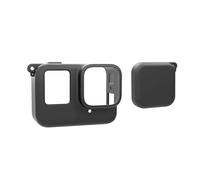 Custodia protettiva in silicone integrale per Insta360 Ace Pro Action Camera con copriobiettivo, base adattatore magnetica a sgancio rapido, copertura compatibile per accessori antipolvere e